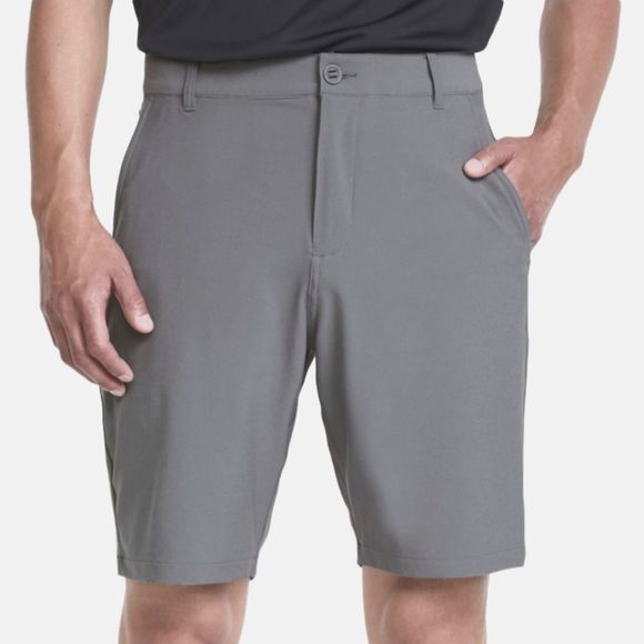 NWT PUMA GOLF MENS SOLID TECH SHORTS Gray